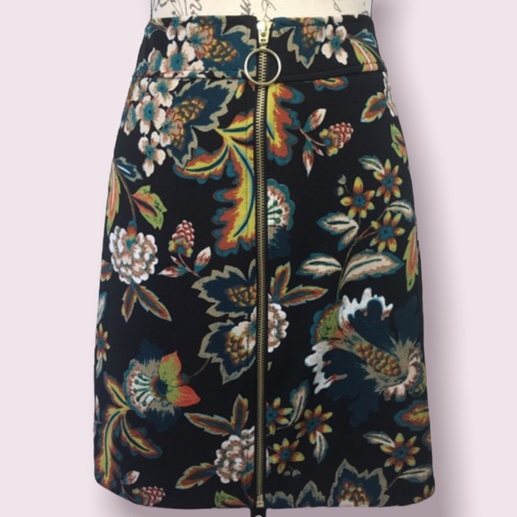 INC International Concepts, Floral Skirt, Size 14 - Picture 3 of 16